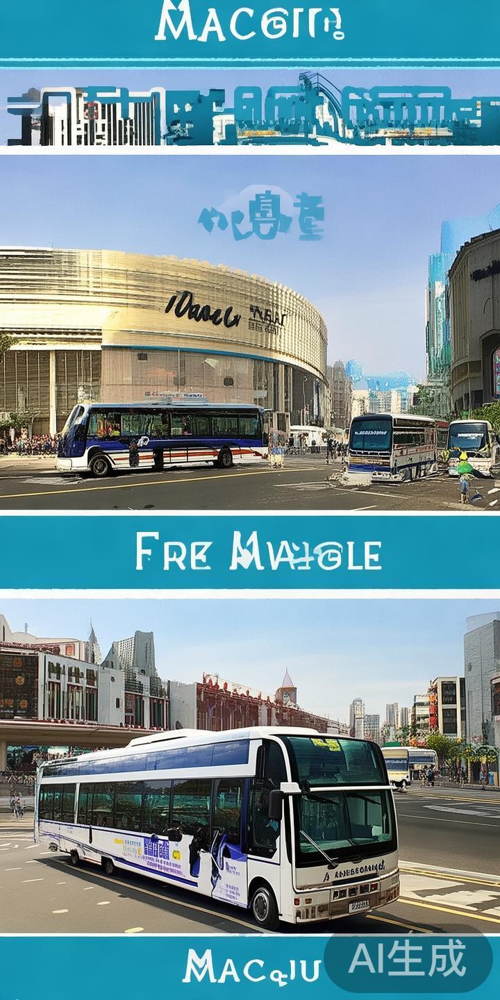 澳门金沙广场的免费巴士线路主要涵盖以下几个重要区域